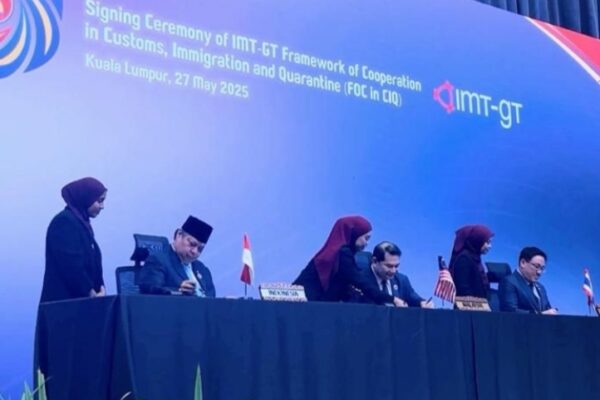 IMT-GT Perkuat Integrasi Ekonomi Kawasan Melalui Penandatanganan Kerangka Kerja CIQ IMT-GT Perkuat Integrasi Ekonomi
