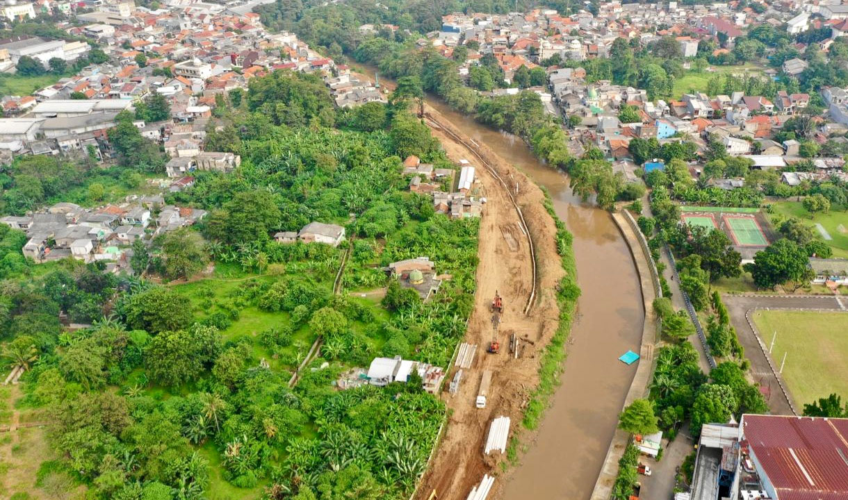 Normalisasi Kali Ciliwung Dimulai