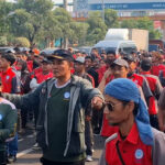 Ribuan Buruh dari Bekasi